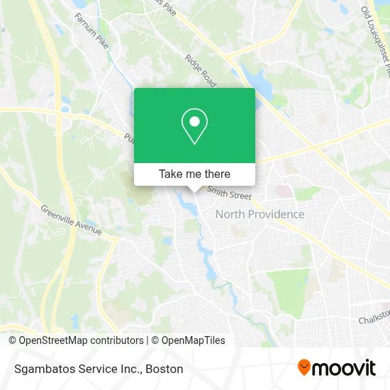 Sgambatos Service Inc. map
