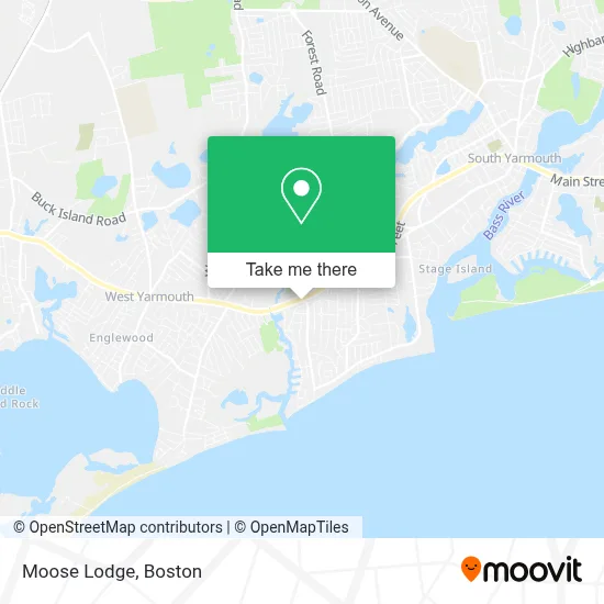 Moose Lodge map