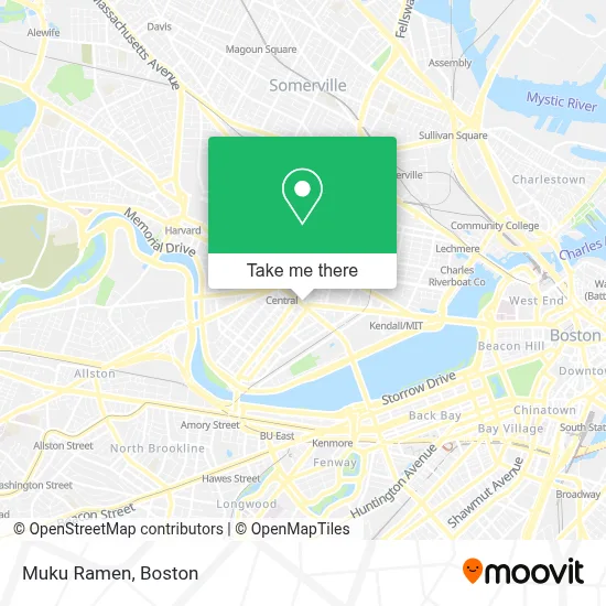 Muku Ramen map