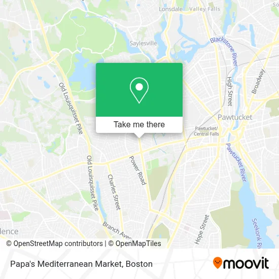 Papa's Mediterranean Market map