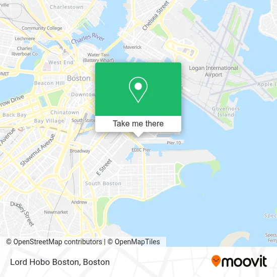 Lord Hobo Boston map