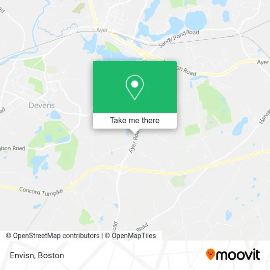 Envisn map