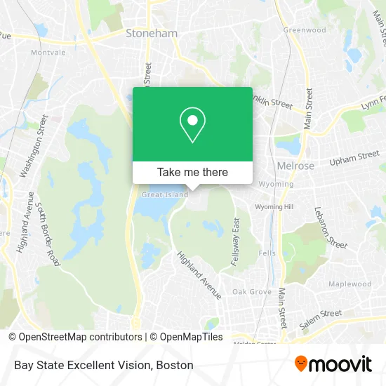 Bay State Excellent Vision map