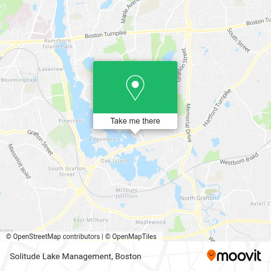 Solitude Lake Management map
