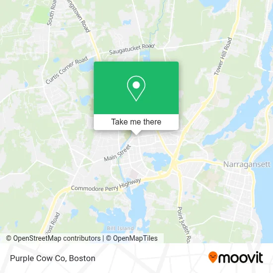 Purple Cow Co map