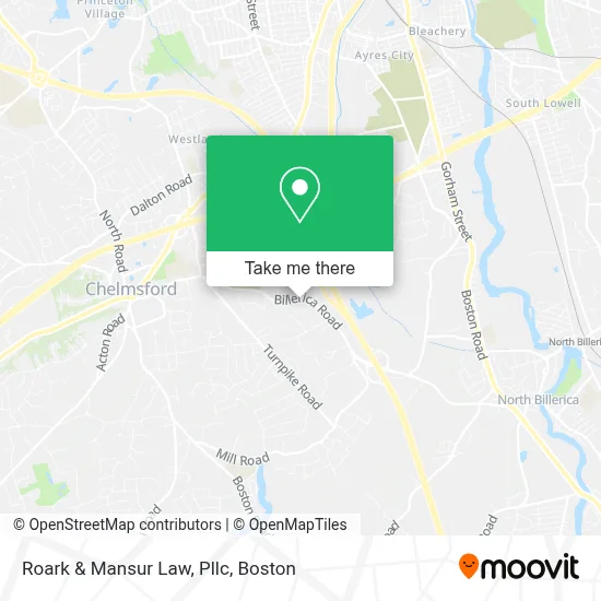 Roark & Mansur Law, Pllc map