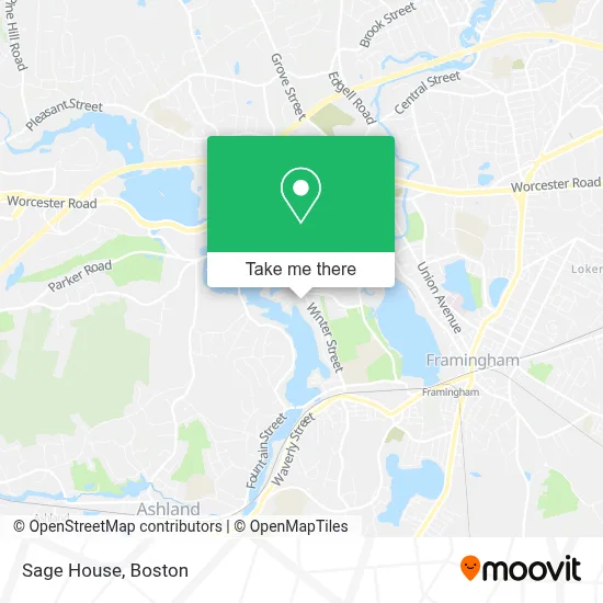 Sage House map