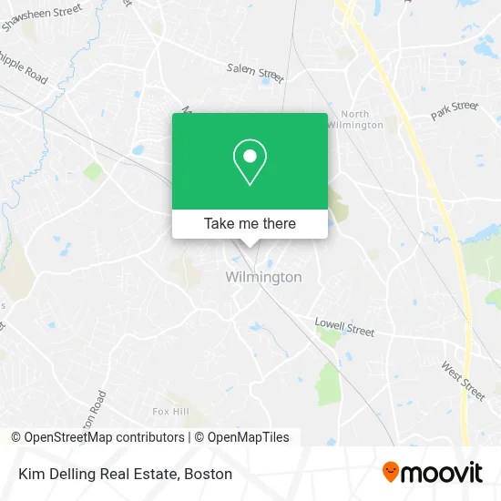 Kim Delling Real Estate map