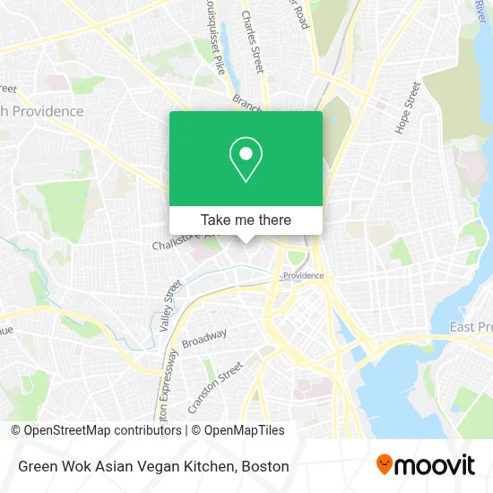Green Wok Asian Vegan Kitchen map