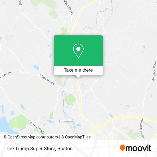 The Trump Super Store map