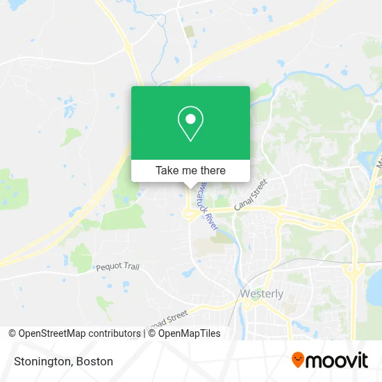 Stonington map