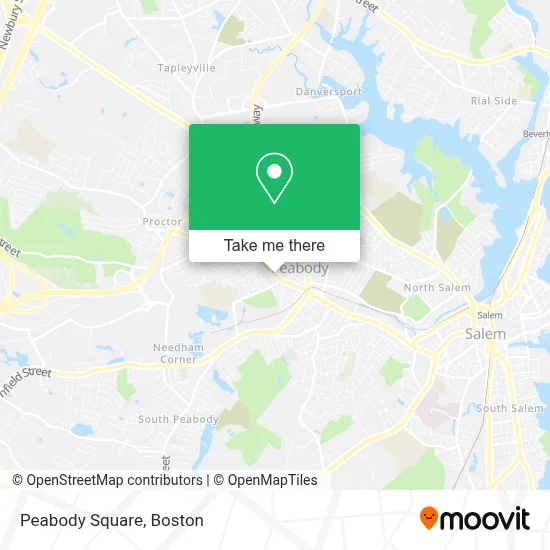 Peabody Square map