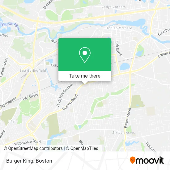 Burger King map