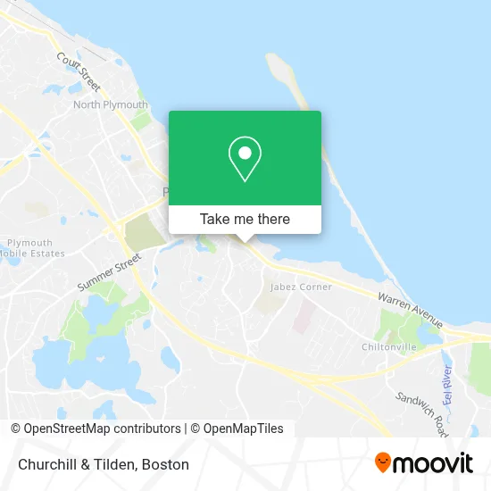 Churchill & Tilden map