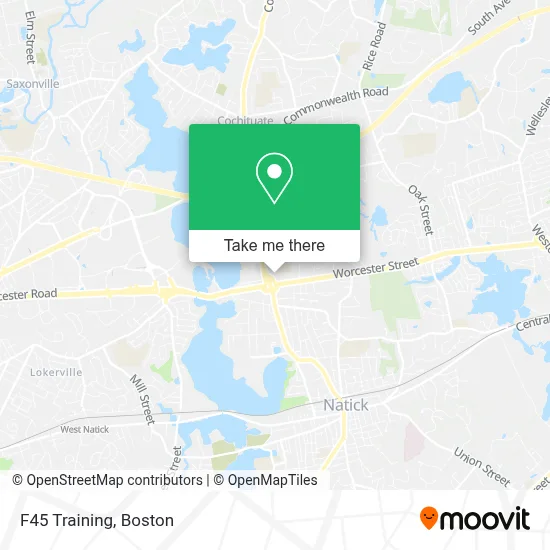 F45 Training map