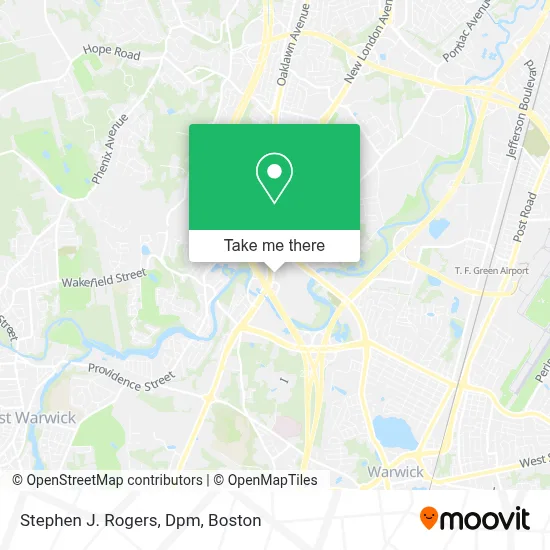Stephen J. Rogers, Dpm map