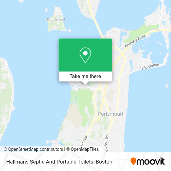 Hallmans Septic And Portable Toilets map