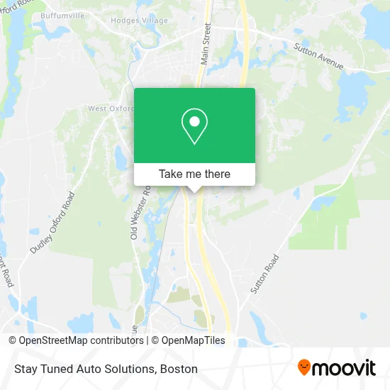 Stay Tuned Auto Solutions map