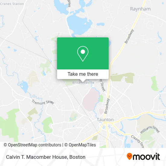 Calvin T. Macomber House map