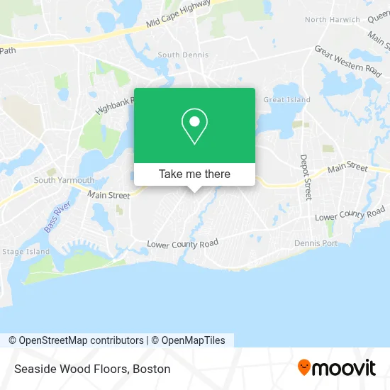 Seaside Wood Floors map