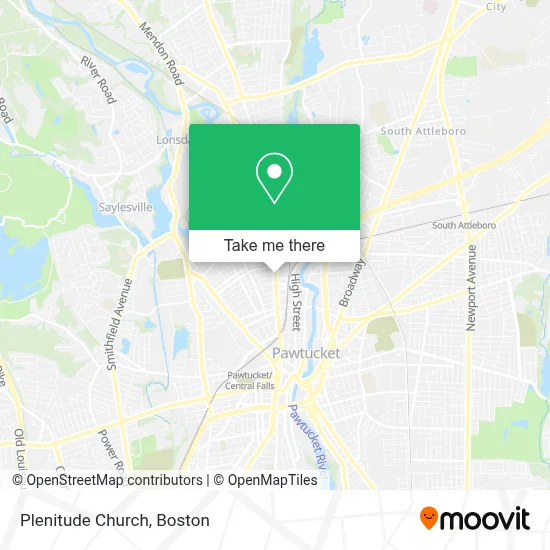 Plenitude Church map