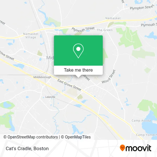 Cat's Cradle map