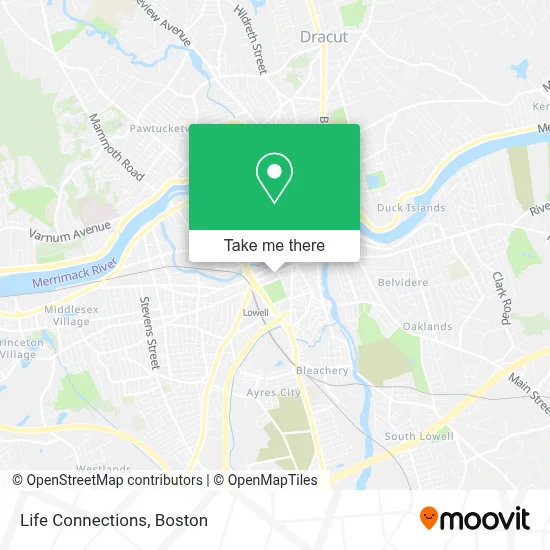 Life Connections map