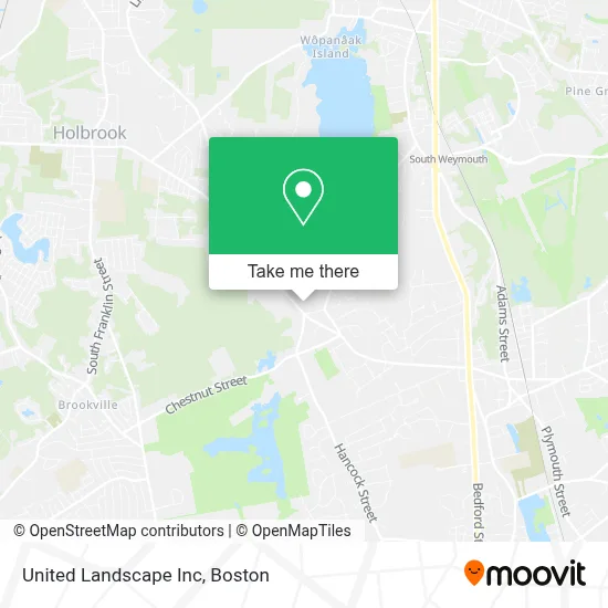 United Landscape Inc map