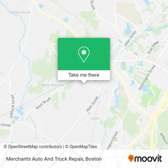 Merchants Auto And Truck Repair map
