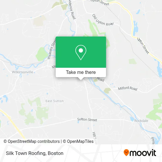 Silk Town Roofing map