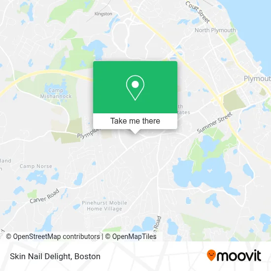 Skin Nail Delight map