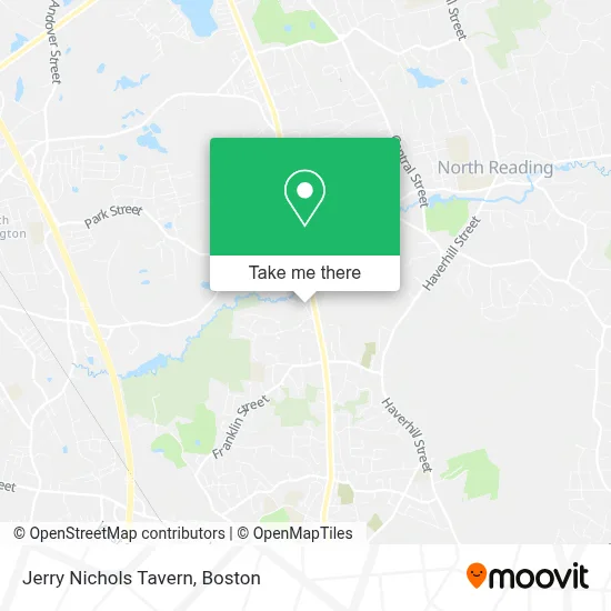 Jerry Nichols Tavern map