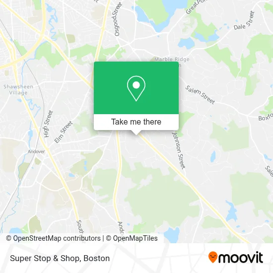 Super Stop & Shop map