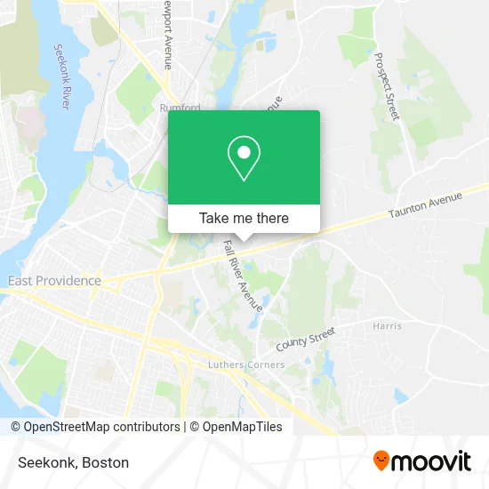 Seekonk map
