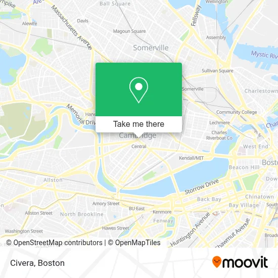 Civera map