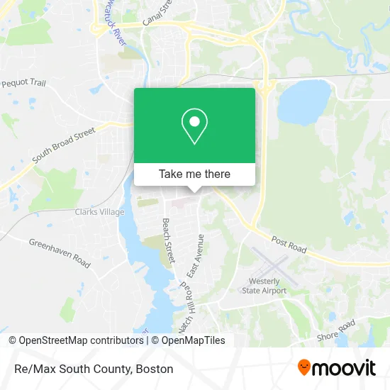 Re/Max South County map