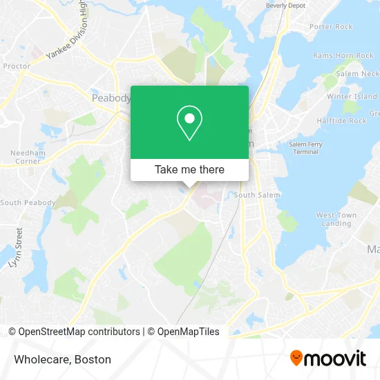 Wholecare map