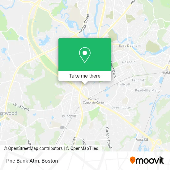 Pnc Bank Atm map