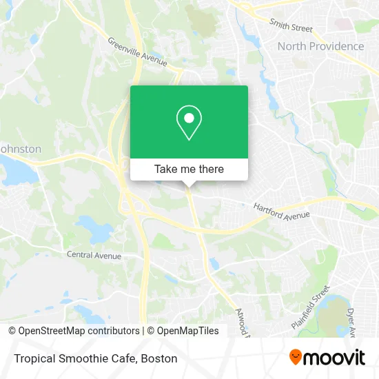 Tropical Smoothie Cafe map