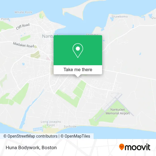Huna Bodywork map