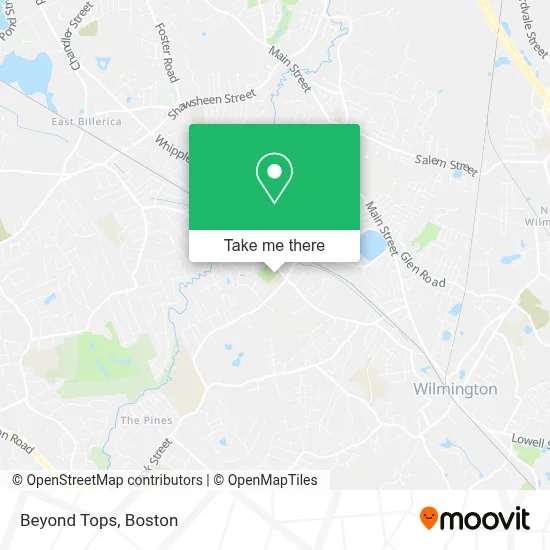 Beyond Tops map