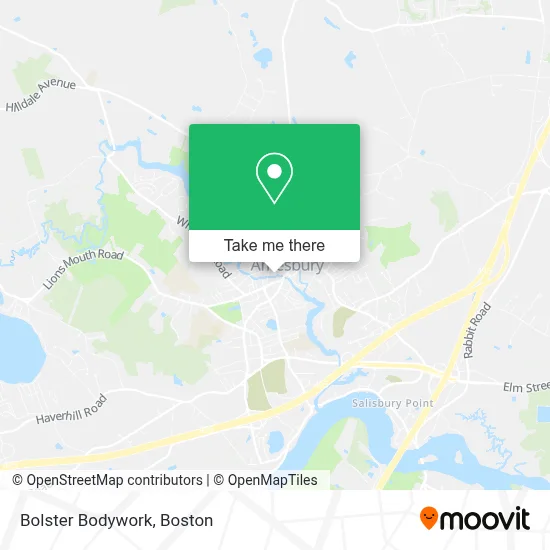 Bolster Bodywork map