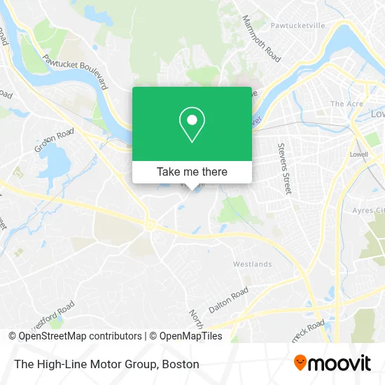 The High-Line Motor Group map