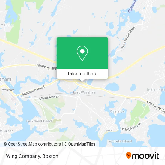 Wing Company map