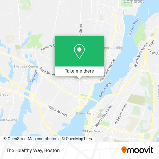 The Healthy Way map