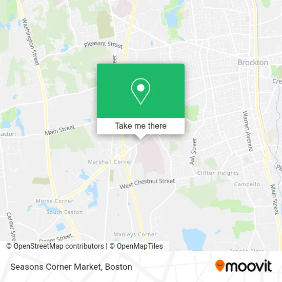 Seasons Corner Market map