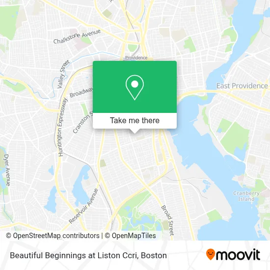 Beautiful Beginnings at Liston Ccri map