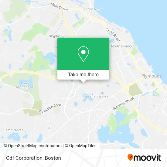 Cdf Corporation map