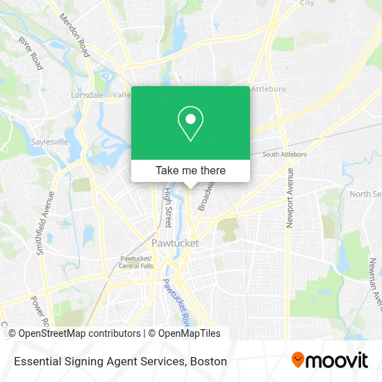 Essential Signing Agent Services map