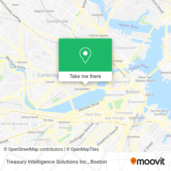 Treasury Intelligence Solutions Inc. map